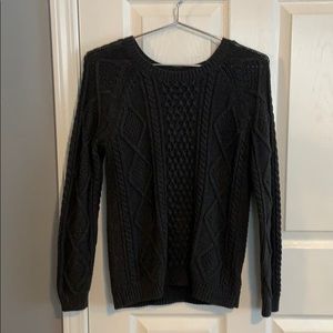 Gray Knitted Sweater